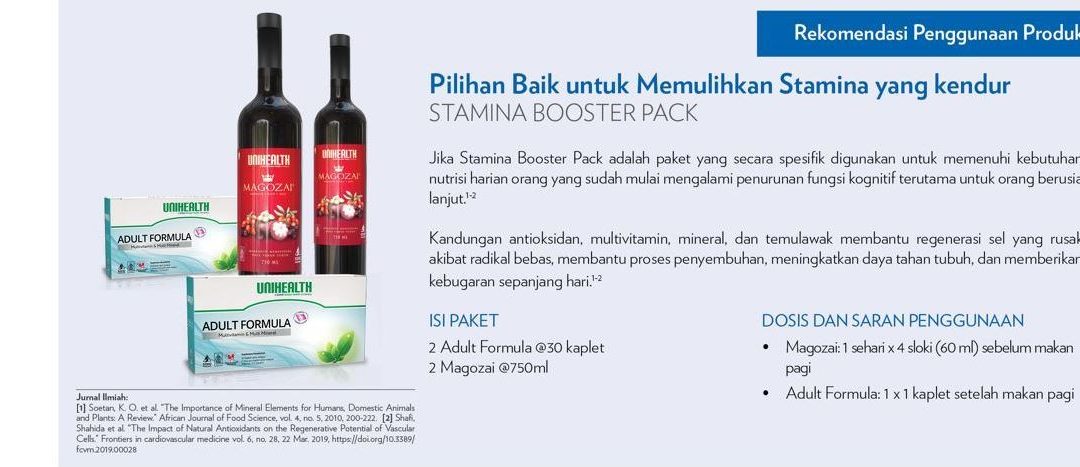 Stamina Booster Pack