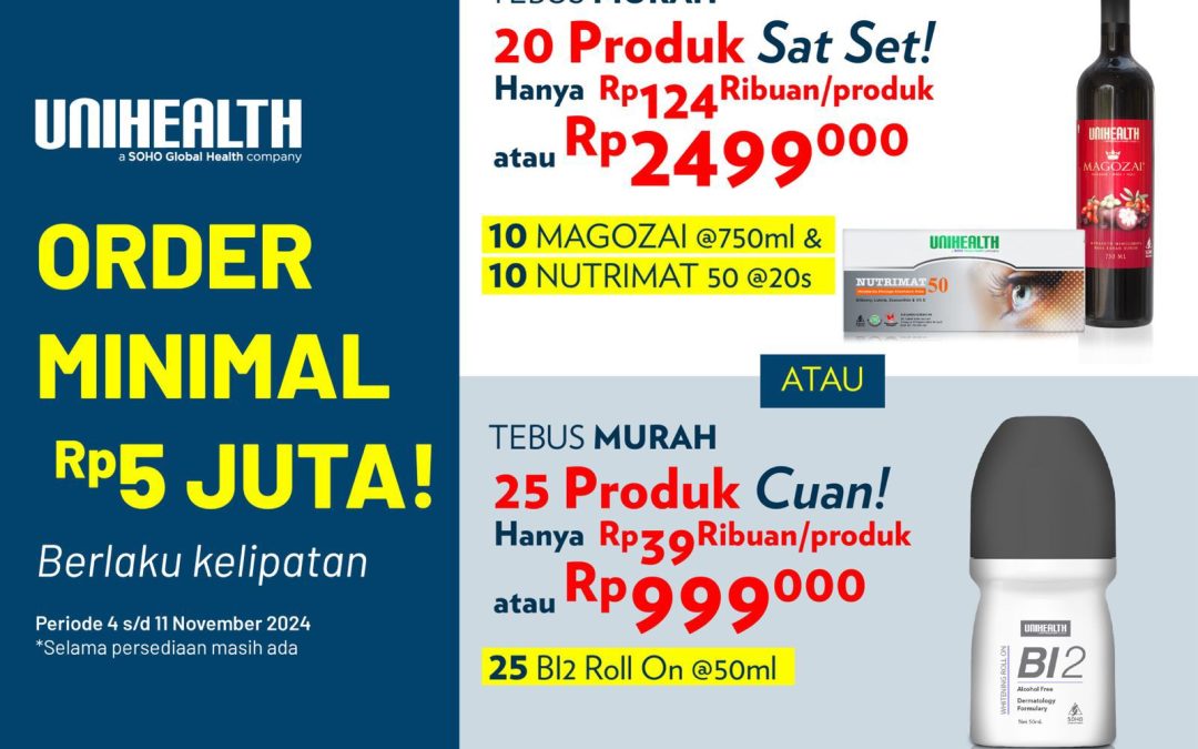 Promo Minggu Pertama November 2024