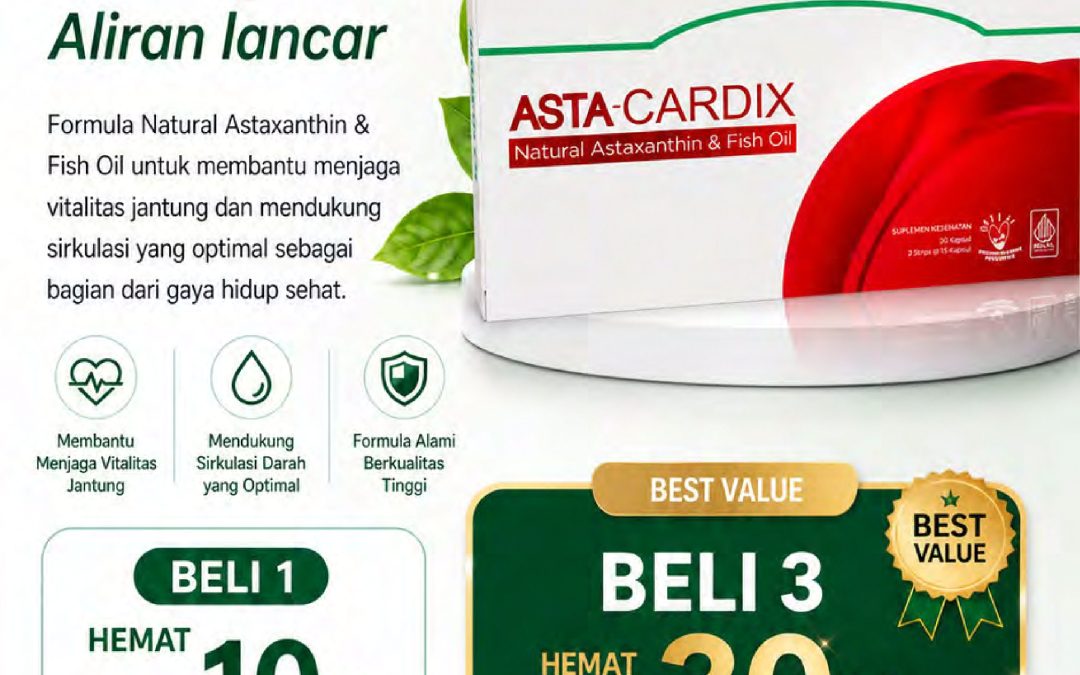 ASTACARDIX Beli 3 DISKON