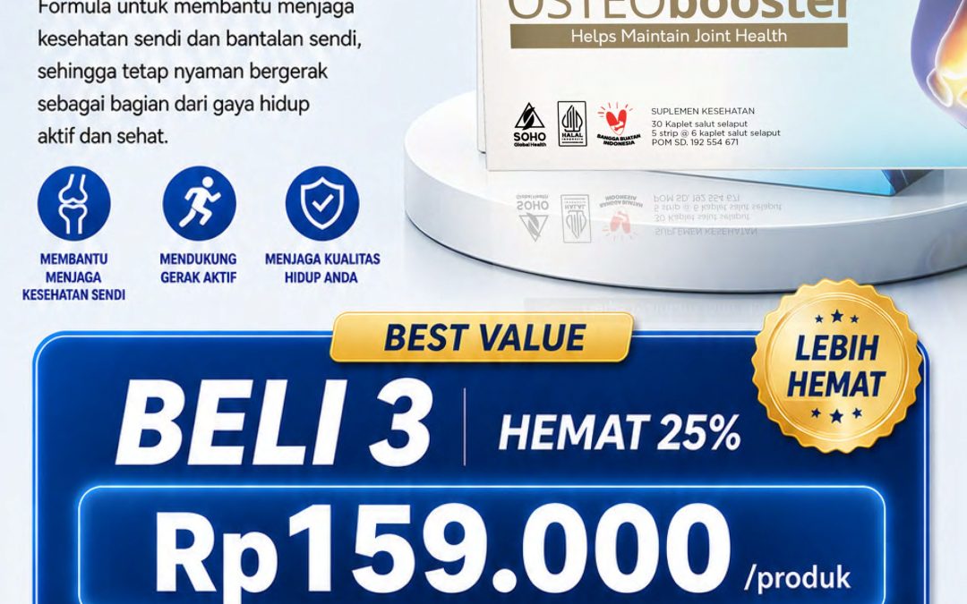 OsteoBooster Beli 3 DISKON