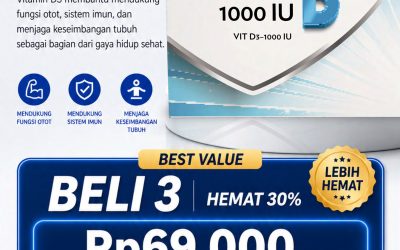 Vitamin D 1000 IU Beli 3