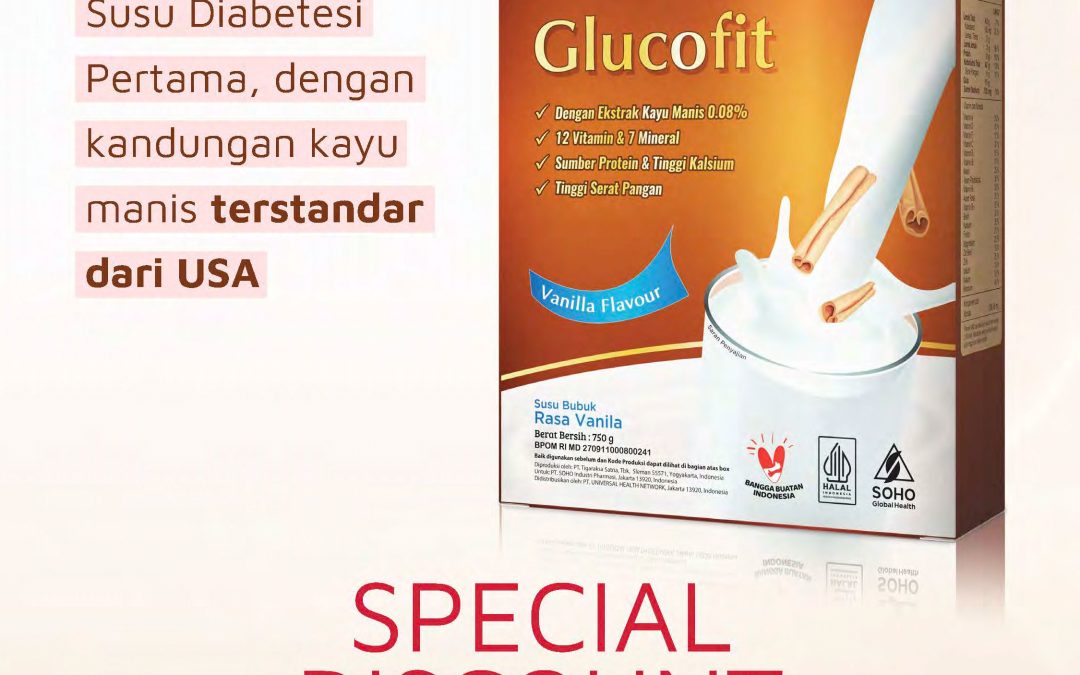 Glucofit Susu Beli 3 DISKON