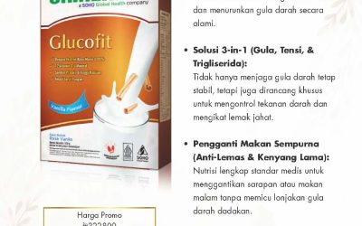 Glucofit Susu 750g Promo